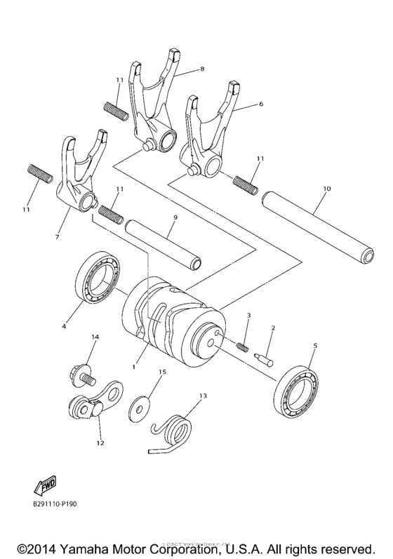 Shift Cam & Fork