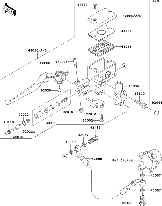 Clutch master cylinder