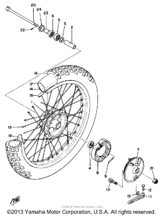 Front wheel