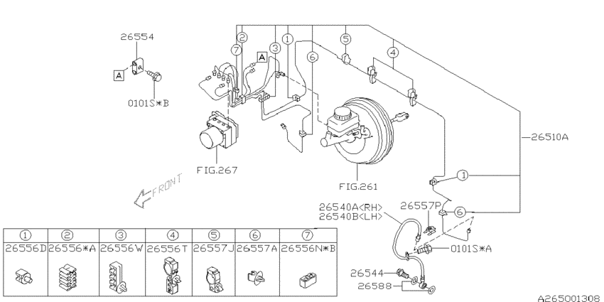 Brake piping