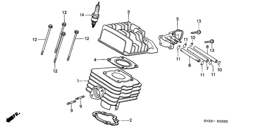 Cylinder/cylinder head