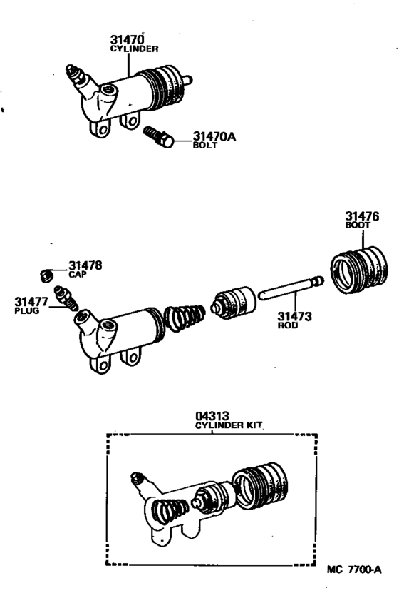 Clutch Release Cylinder