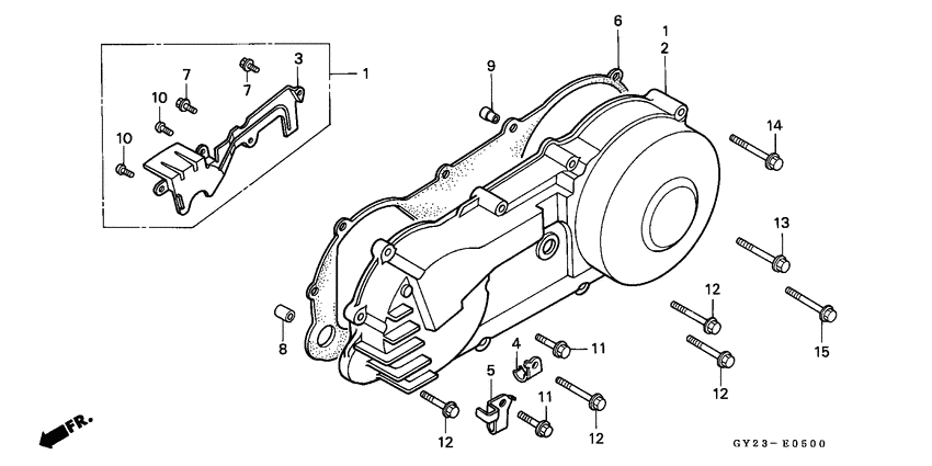 Left Crankcase Cover
