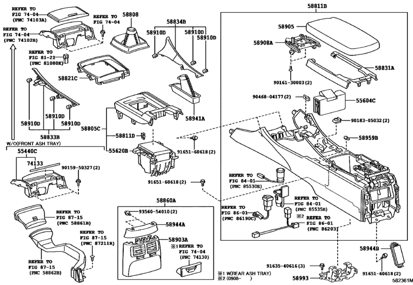 Console Box & Bracket