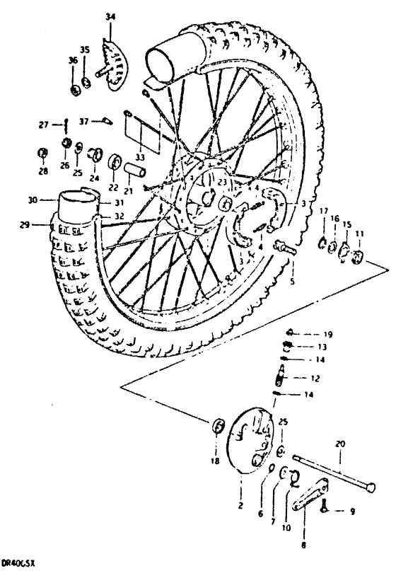 Front wheel