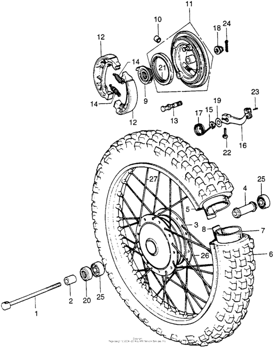 Front wheel