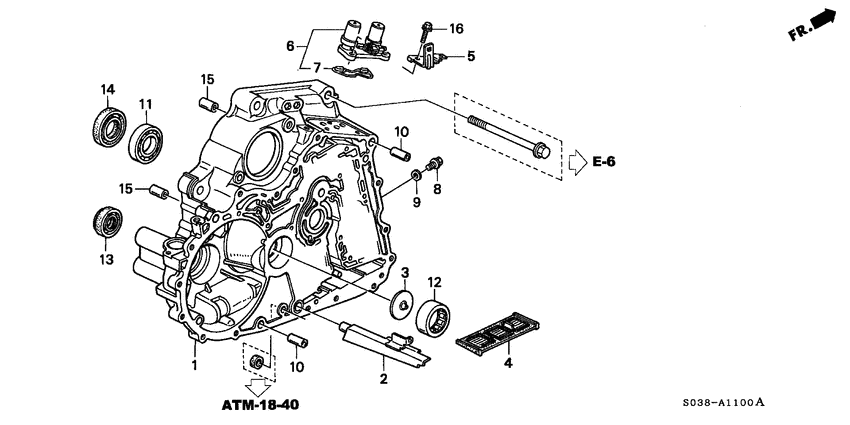 Torque converter housing