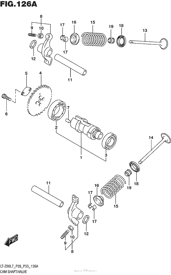 Camshaft/valve