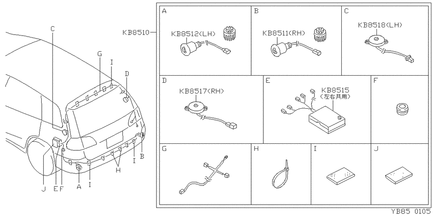 corner sensor