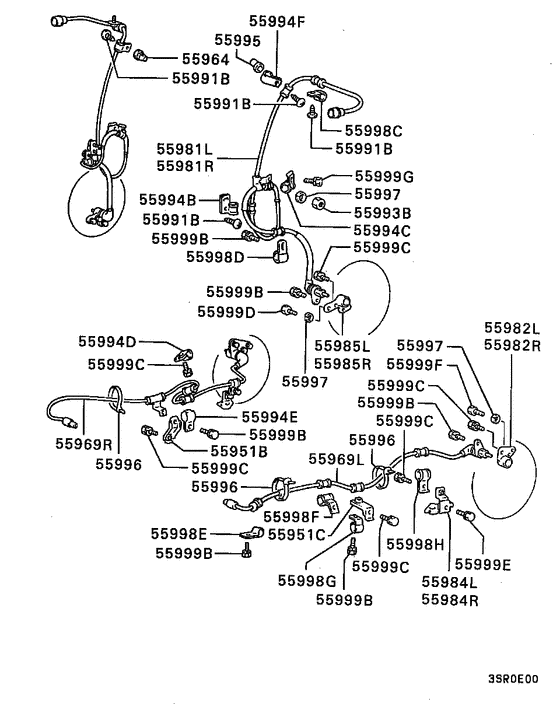 Anti-skid brake sensor