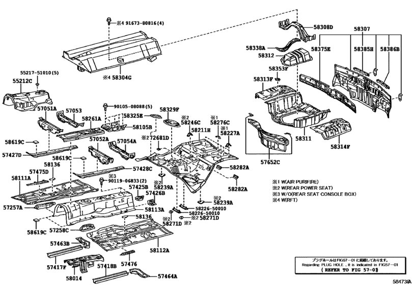 Floor Pan & Lower Back Panel