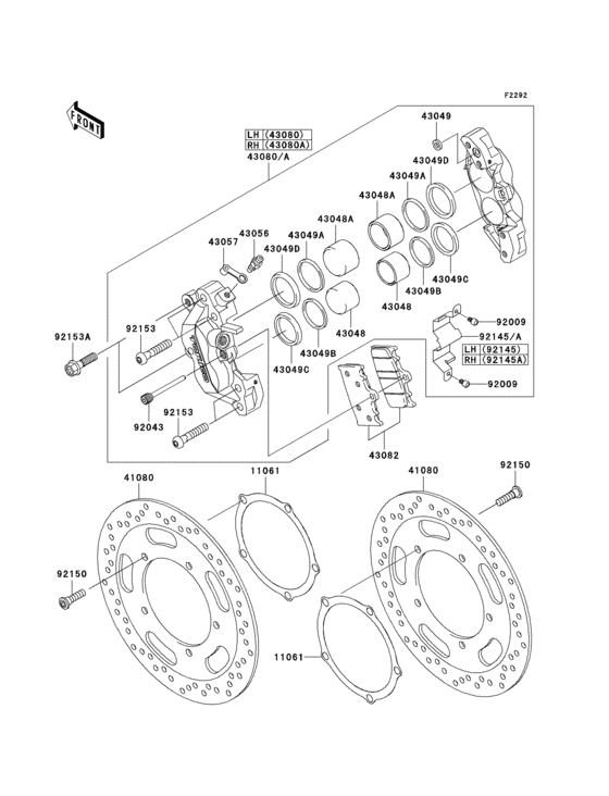 Front brake