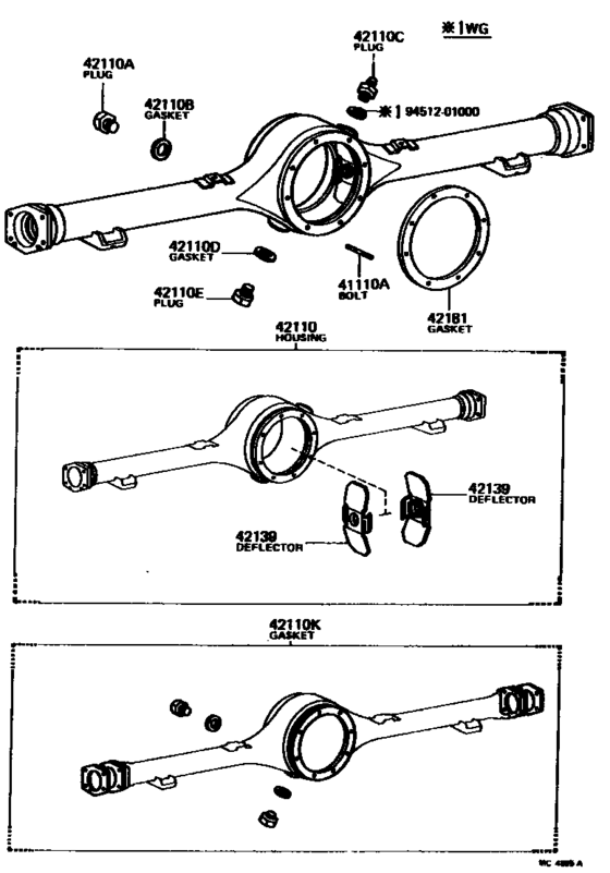 Rear Axle Housing & Differential
