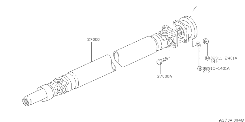 Propeller shaft