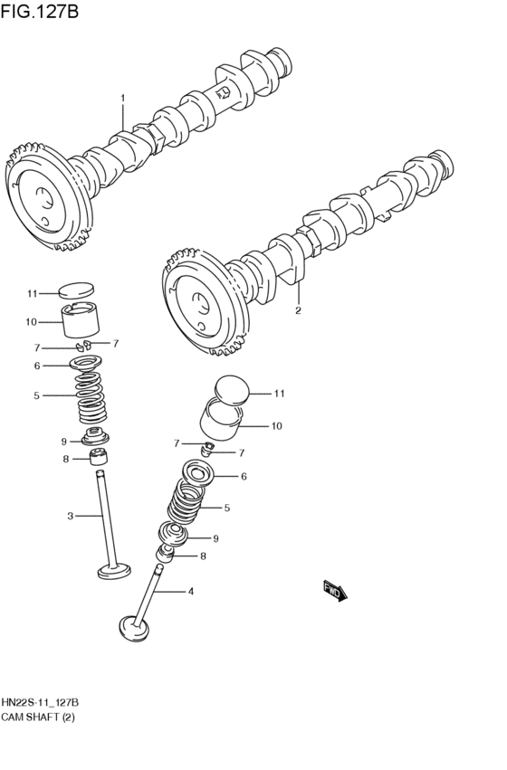 camshaft / valve