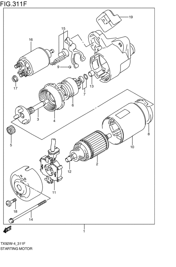starting motor