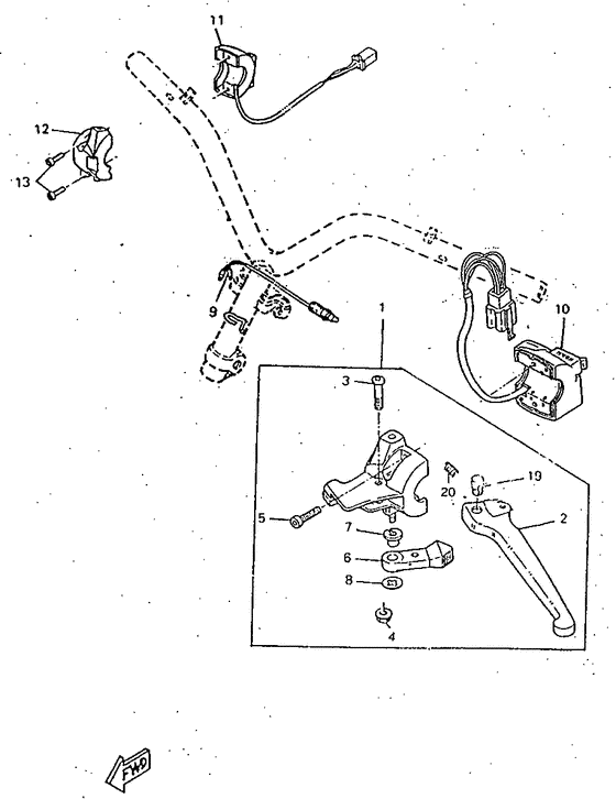 Handle switch & lever