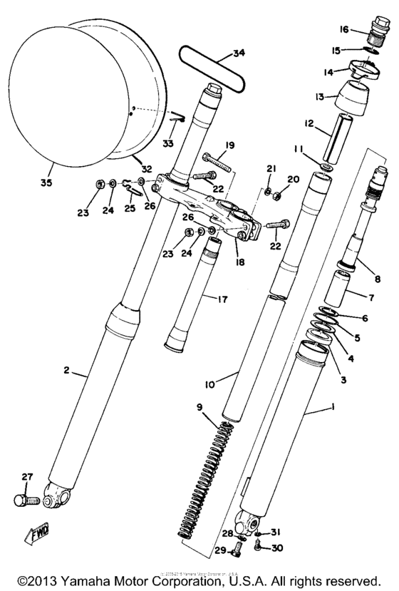 Front fork
