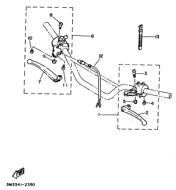 Handle switch & lever