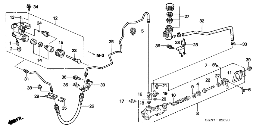 Clutch master cylinder
