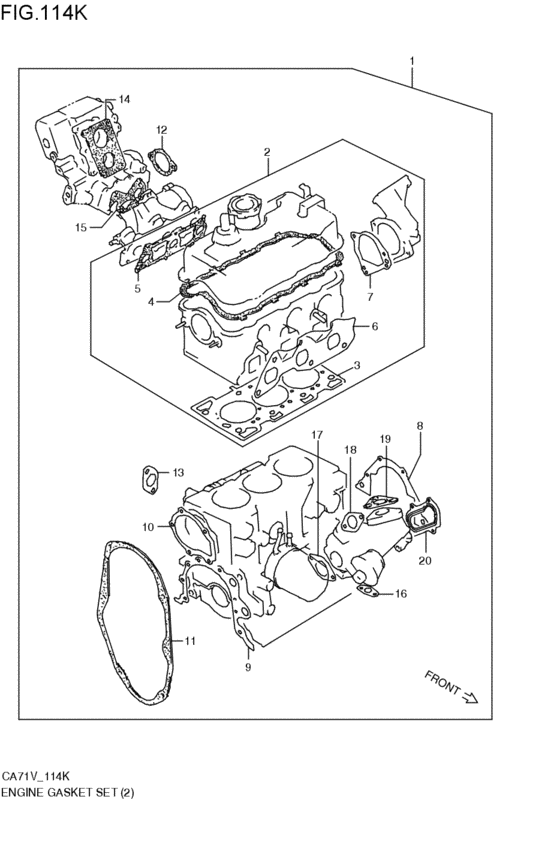 engine gasket set