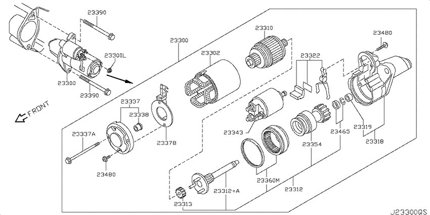 Starter motor