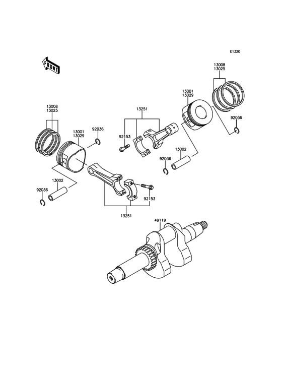 Crankshaft/Piston(s)