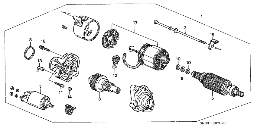 Starter motor