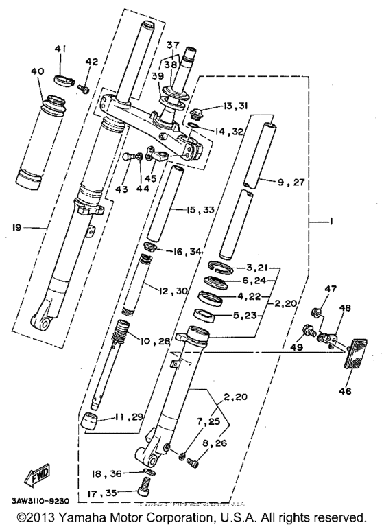 Front fork