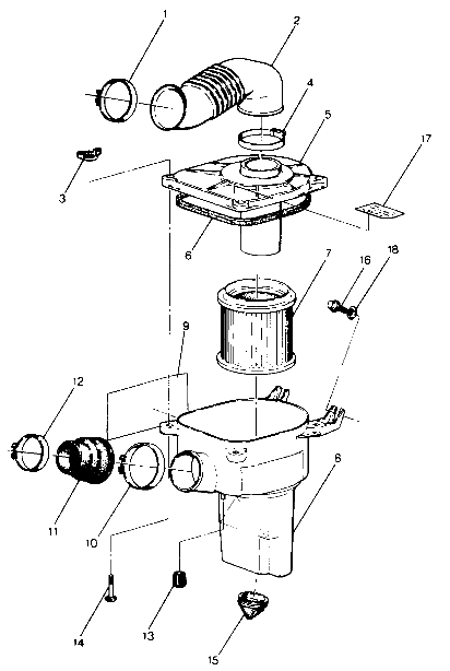Air box assembly