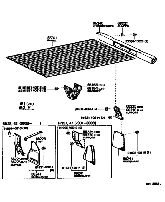 Rear Body Floor & Fender