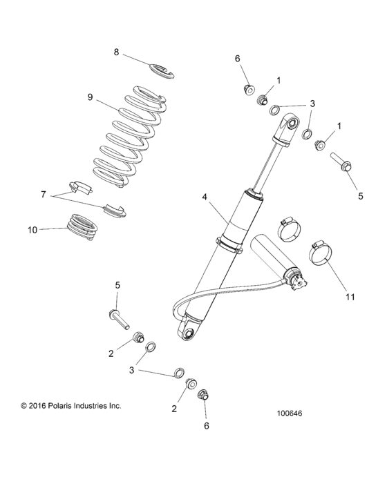 Suspension, Rear Shock Mounting