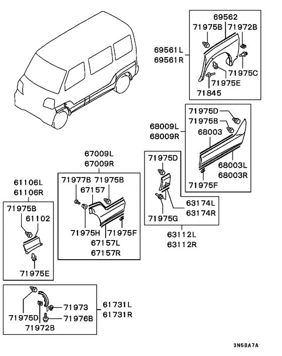 Side garnish & moulding