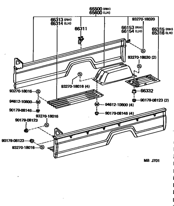 Rear Body Side Panel