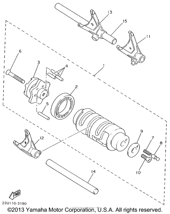 Shift Cam & Fork