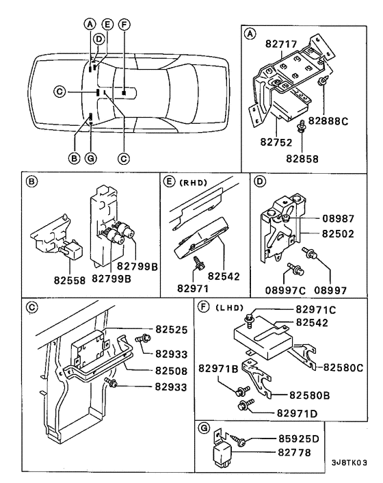 Relay,flasher & sensor