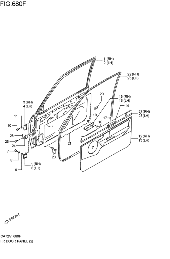 front door panel