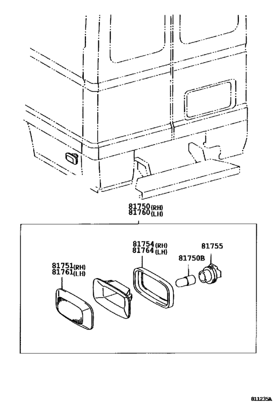 Rear Side Marker Lamp