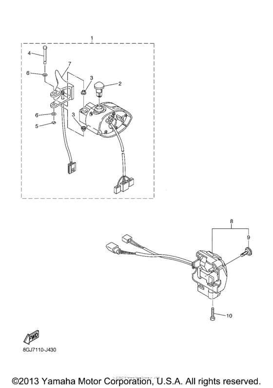 Handle switch & lever