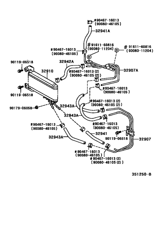 Oil Cooler & Tube (Atm)