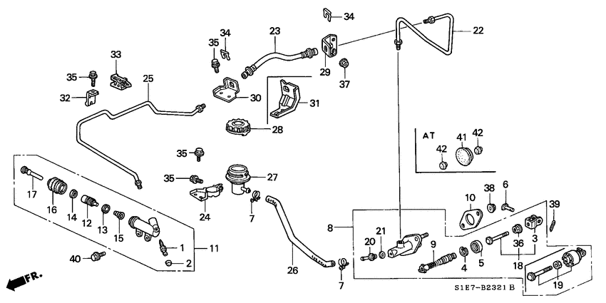 Clutch master cylinder