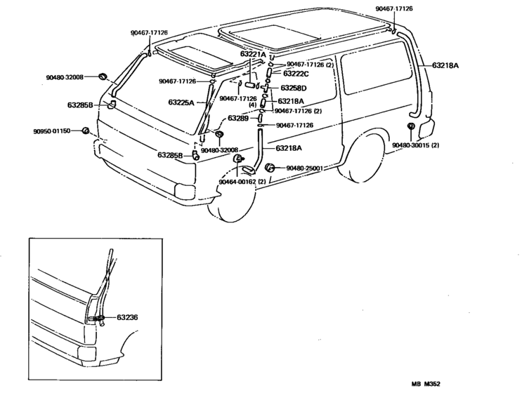 Roof Panel & Back Panel