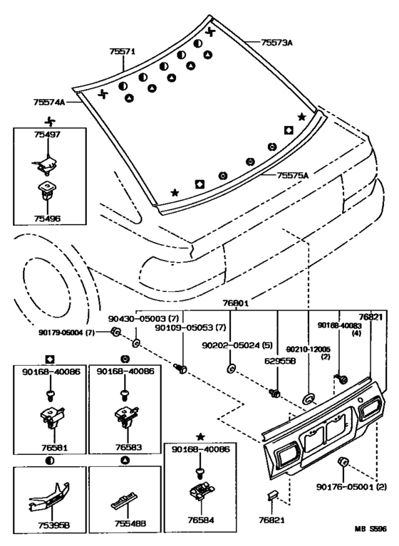 Rear Moulding