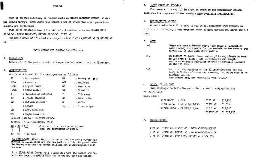 Catalog preface