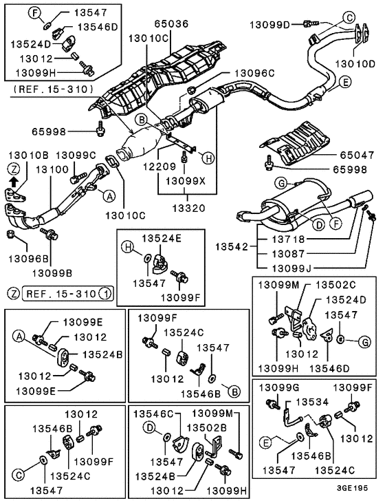 Exhaust pipe & muffler