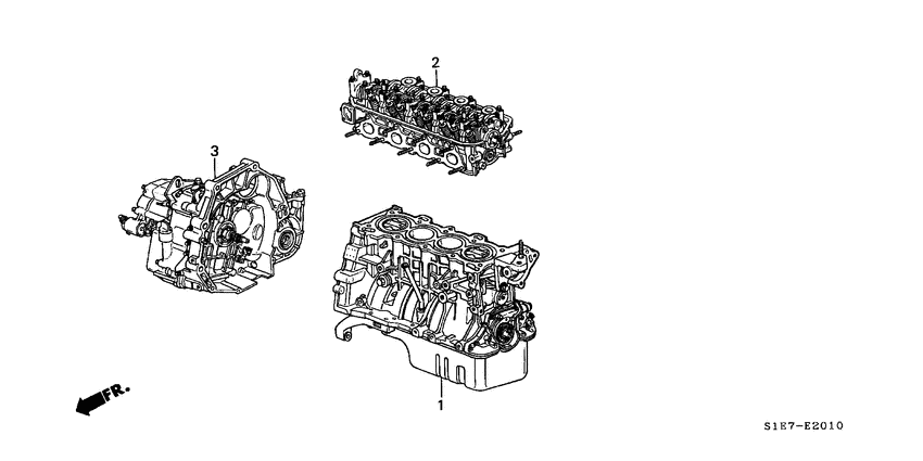 Engine assy./ transmission assy.