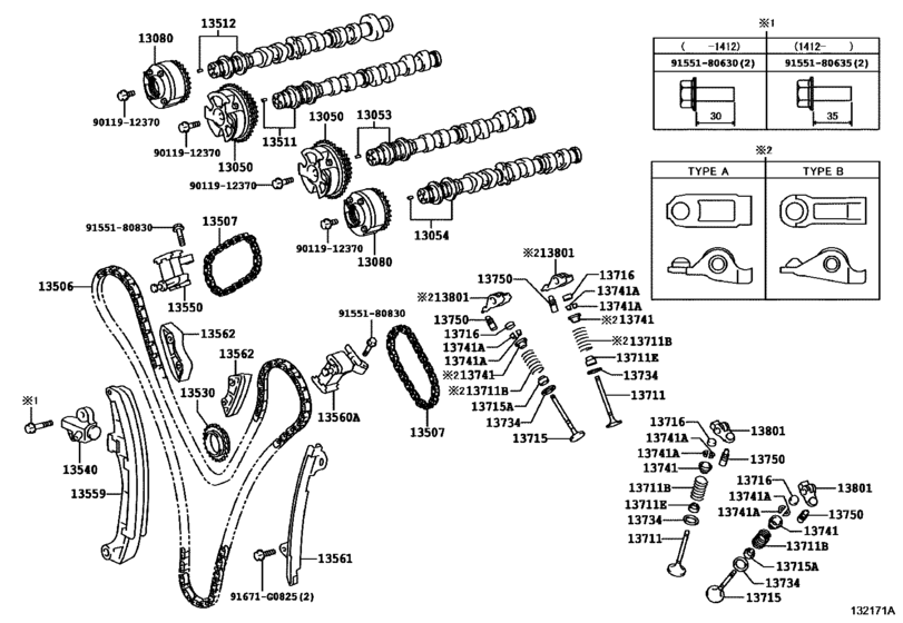 Camshaft & Valve
