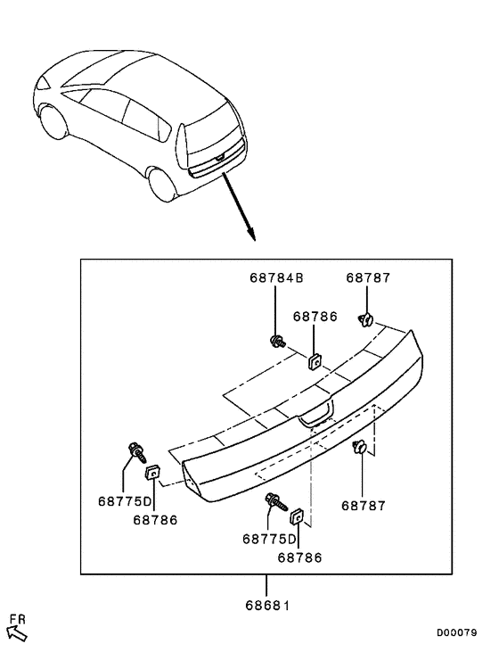 Tailgate panel & glass