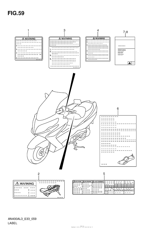 Label (An400Zal3 E28)