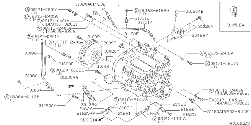 Auto transmission,transaxle & fitting